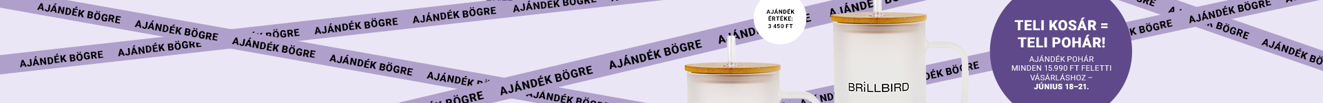 Ajándék pohár